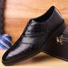 Classic Men's Oxford Shoes Elegantes Leather Formal Dress Footwear Comfort Business Office Shoes British Style Male Derby Shoes
