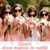 36pcs Heart Shaped Frame Party Glasses Suitable for Pography Weddings Dances Birthdays