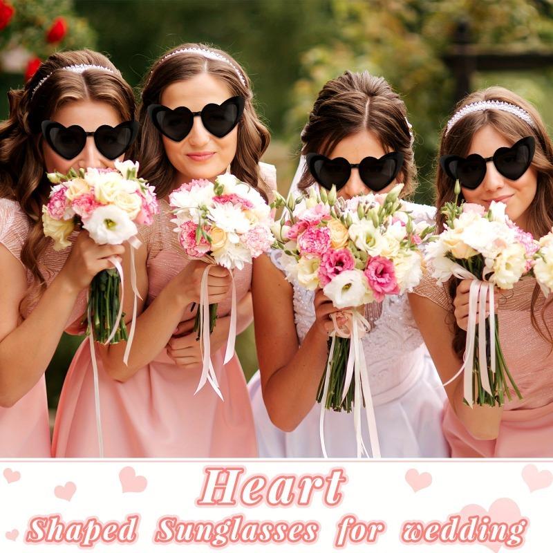 54pcs Women's Accessories Vintage Sunglasses Fashion UV400 Protection Heart-Shaped Sunglasses Women Clout Goggle Retro Love