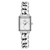 Xiaoxiangfeng High-End Bracelet Watch Light Luxury Small Square Plate Niche Design Woven Chain Creative Quartz Watch