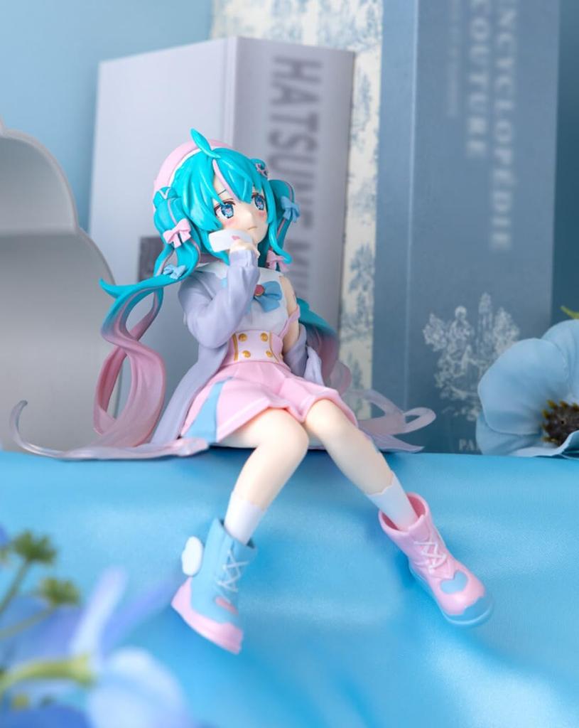 Hatsune Miku Noodle Stopper Figure Sailor Suit In Love Gray Ver.