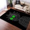 Ricky and Morty pattern rug, digitally printed non-slip decorative rug, a housewarming gift for family and friends.