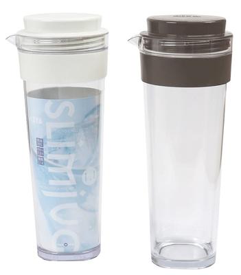 Oficjalny dzbanek Takeya FreshLok Slim, 1,1 l, zestaw 2 szt., stojak poziomy, odporny na ciepło, utrzymuje gorącą wodę, 1100 ml, łatwy do czyszczenia, idealny do cold brew,