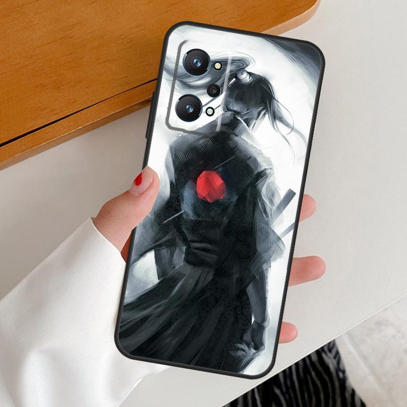 Japanese Bushido Samurai For Realme GT7 GT6 15 Pro 10 11 12 13 14 Pro Plus C65 C63 C61 C55 C51 C53 C35 C75 C67 Case