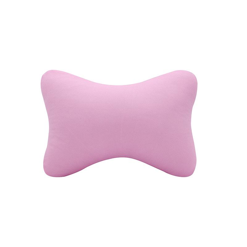 

Автомобильный мультяшный подголовник из ледяного шелка: Износостойкая подушка для шеи для салона автомобиля розовый