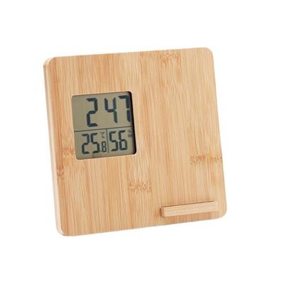 Bamboo Digital Desk Clock