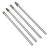 4pcs 6mm Tungsten Steel Carbide Rotary Burr Set Fits Rotary Tool High Efficiency Suitable for Automotive Repair and More