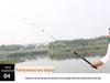 Fiberglass Fishing Rod with Solid Plug-in Stalk, 1.8/2.1m Resin Lure Rod