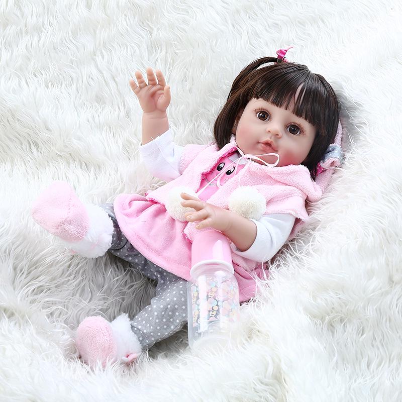 Realistic Baby Dolls: Versatile Combination Set розовый