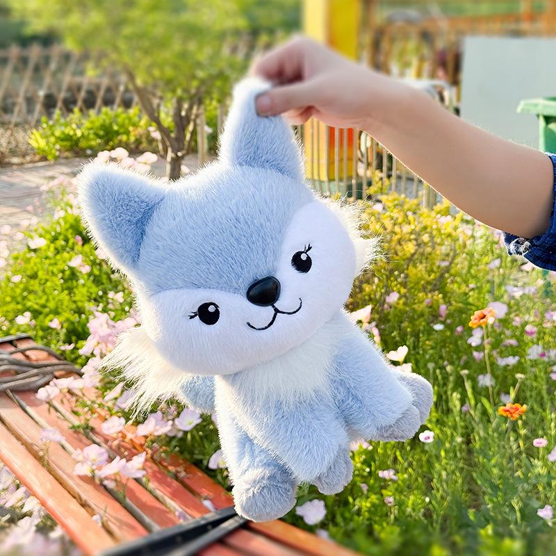 New cute little fox doll plush toy fox rag doll warm heart to accompany girlfriend birthday gift