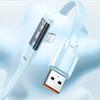 Kabel für iPhone, Winkelstecker, Leistungsstark, Superschnell, Mcdodo, 36W, 1,8M, Blau