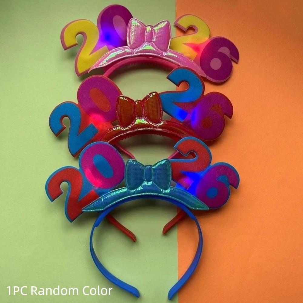 LED Glow LED Glow Hair Bands Photographic Headwear New Year Headdress  Decorations