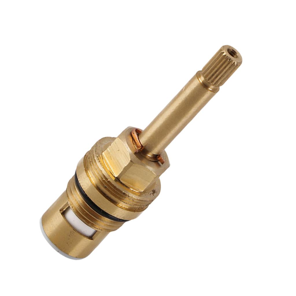 High Temperature Sturdy Brass Materials Faucet Cartridges Valves Hot Water Valves Core Accessory for Plumbing Fixtures