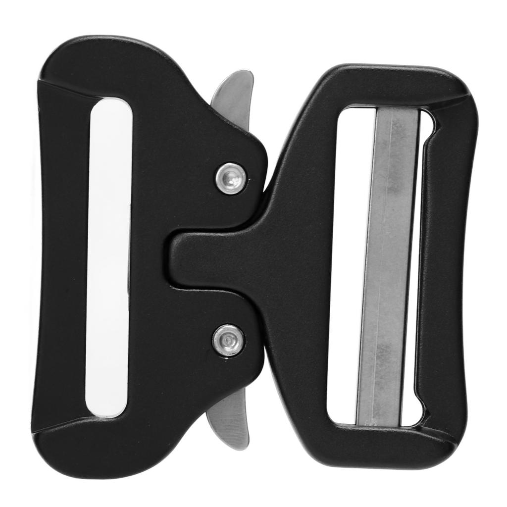 Quick Release Belt Buckle Metal Strap Buckles For Webbing DIY Bag Clothes Accessories Clip Buckles Black