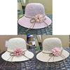 Summer Straw Hat With Big Brim For Sun Shade And Outdoor Activities