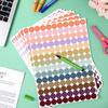 Sinmoe 2800 Pieces Colored Dot Stickers 3/4 Inch 14 Colors Circle Dots Label Stickers Removable for Office and Student Classroom DIY Marking Teaching