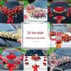Complete Wedding Car Decoration Set: Front Flower Main Car and Lead Car Arrangement