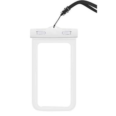 Universal Waterproof Case - White - Compatible with iPhone and Galaxy - Touchscreen - Water Protection - Lightweight