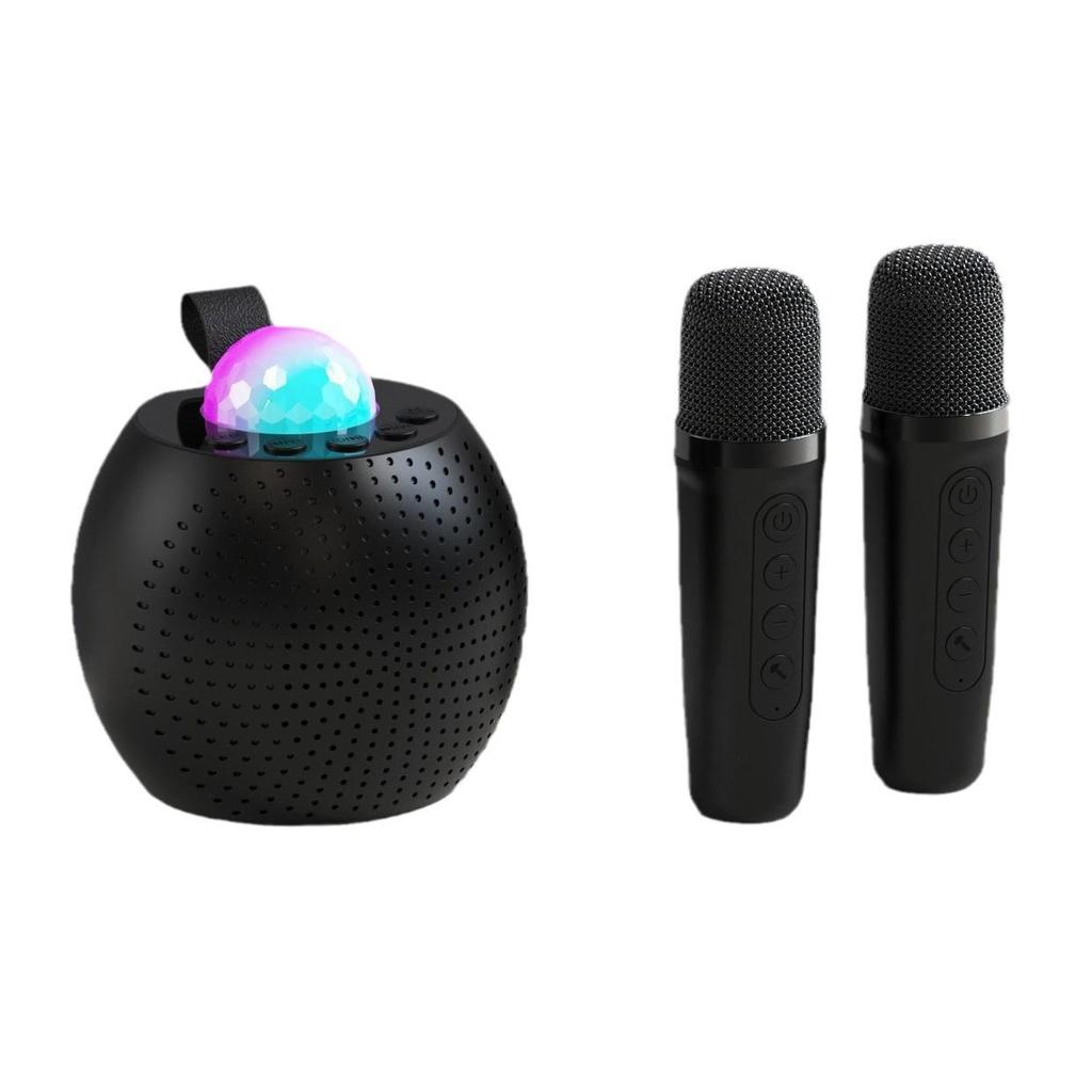 Starry Sky Projector & Karaoke Speaker: All-in-One Outdoor Microphone & Speaker Set for Family Karaoke