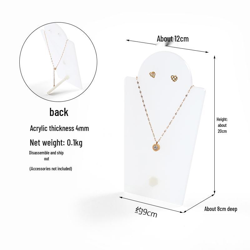 Jewelry Display Stand for Rings, Necklaces, Earrings, and Bracelets - Perfect for Live Streaming and Shooting Props