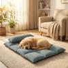 Folding Dog Sleeping Mat Breathable Pet Cool Bed Mat Universal Dog Cooling Mat  Indoor Use