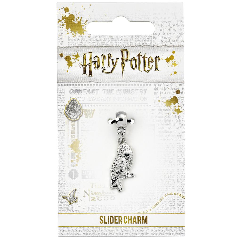 Harry Potter Hedwig the Owl Slider Charm Silver