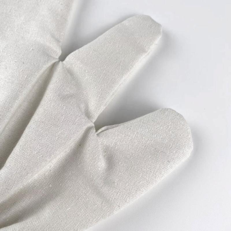 Natural Exfoliator Glove Two Finger Ergonomic Design Gentle On Skin For Body Scrub Fast Drying Bath Scrubbing
