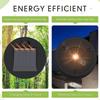 Waterproof Solar Lantern Lid Automatic Charging Outdoor Lantern Lights  Table Lights