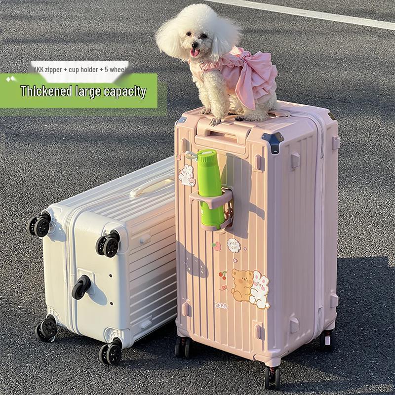 LETOO Large Capacity PC Luggage with Cup Holder