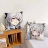 1pc Game Anime Zani Wuthering Waves Pillow Case Fashion Square Pillowcase Bedroom Sofa Room Ins Decoration Leisure