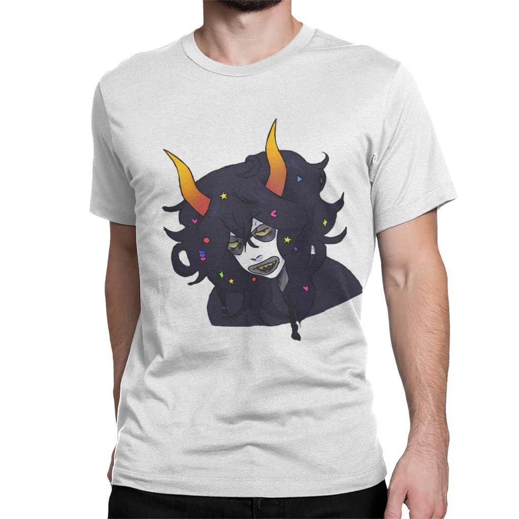 Vintage Say Gex Guys H-Homestucks T-Shirts for Men Round Collar Cotton T Shirts  Short Sleeve Tees New Arrival Tops