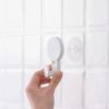 1/2pcs No-Drill Strong Suction Cup Hooks, Removable Mop Rack, Bathroom Wall Adhesive Hooks