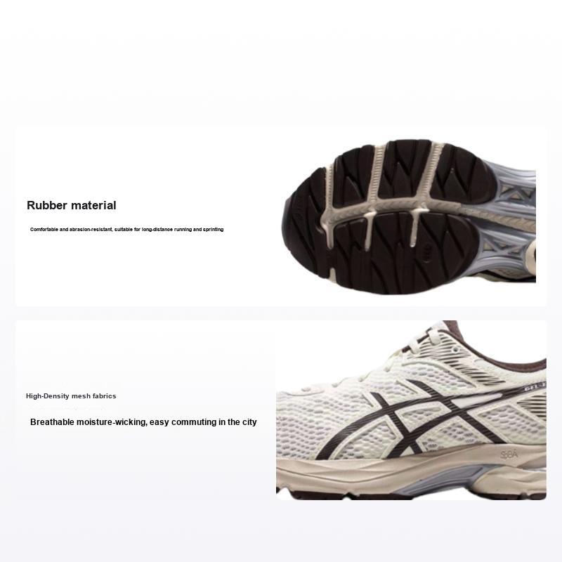 Asics Men's Cream/Brown Gel Flux 4 Sneakers 1011A614-200 Cm