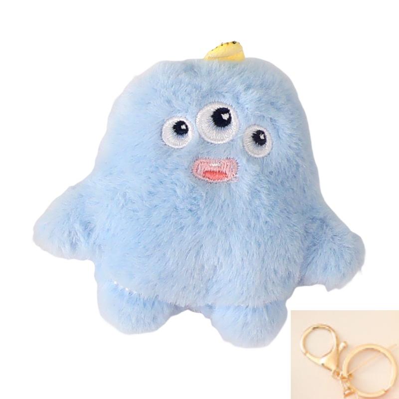 Monster Clown Cute Plush Keychain Backpacks Pendant Bags Accessory Gifts Keyring