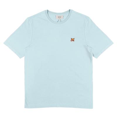 MaiSon KitSune Patch Tête de Renard T-shirt Homme Manches Courtes Lm00104kj0008