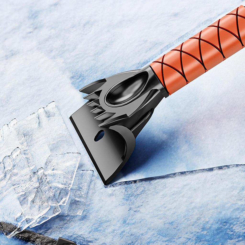 Schneebürste und Eiskratzer Ausziehbares Reinigungswerkzeug Schneeräumungsbürste mit 360 Grad schwenkbarem Kopf für Fahrzeug SUV LKW