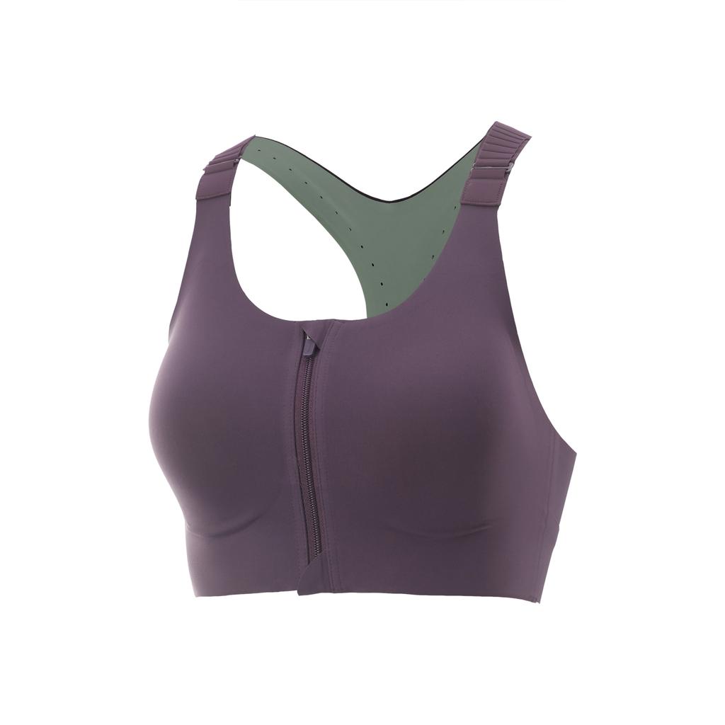 Li-Ning Fitness Series Casual Minimalist Solid Color Comfortable Breathable Sports Underwear Women underwear Sweet-Grape-Purple AUBV004-8