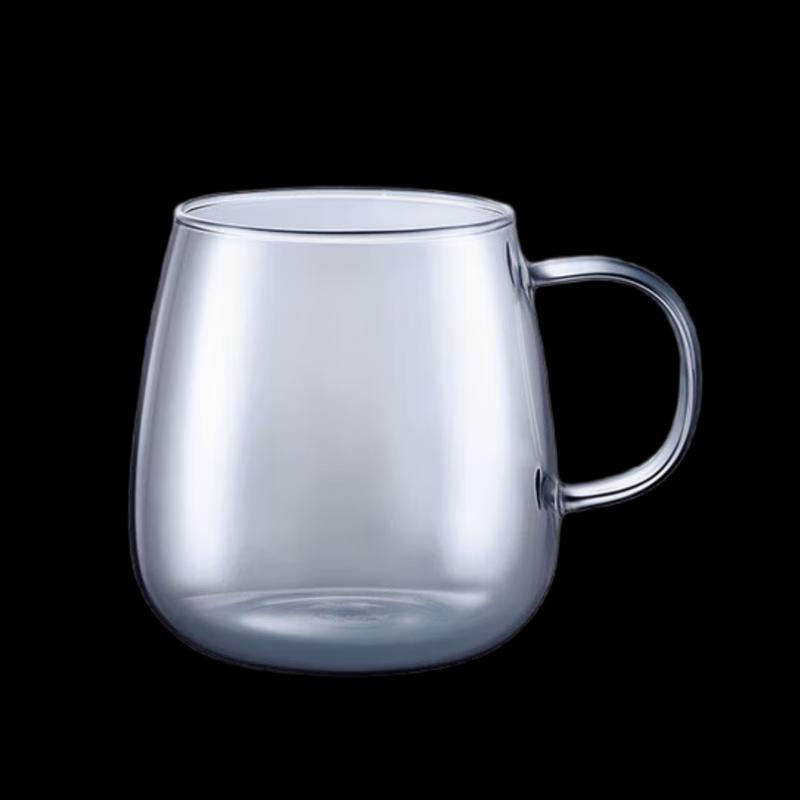 SUPOR Heat-Resistant Glass Mugs with Handle (Set of 2)