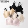 Invisible Bra Women's Anti-sagging Breast Retraction Gathering Bra Beautiful Back Thin Seamless Large-sized Underwear Push Up Bra