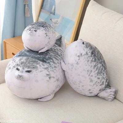 Kombinationspuppe Mini-Robbe Plüschtier Weiches Kuscheltier Dickes Robbenkissen Heimdekoration Plüschtiere Kawaii Kindergeburtstagsgeschenk