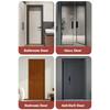 Noise Reduction Door Draft Stopper Self-adhesive PVC Door Bottom Sealing Strip Home Thickened Sound Barrier Living Room