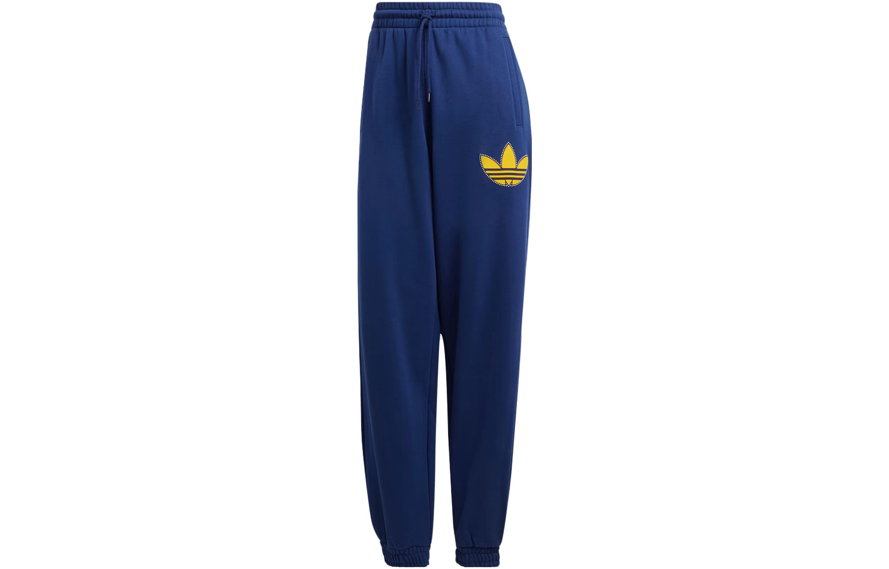 Adidas Originals Logo Printed Drawstring Joggers IL2423 XS
