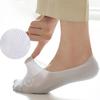 Men's Invisible Low Cut Cotton Socks Casual Breathable Silicone Non-slip Comfortable Bottom Mesh Socks