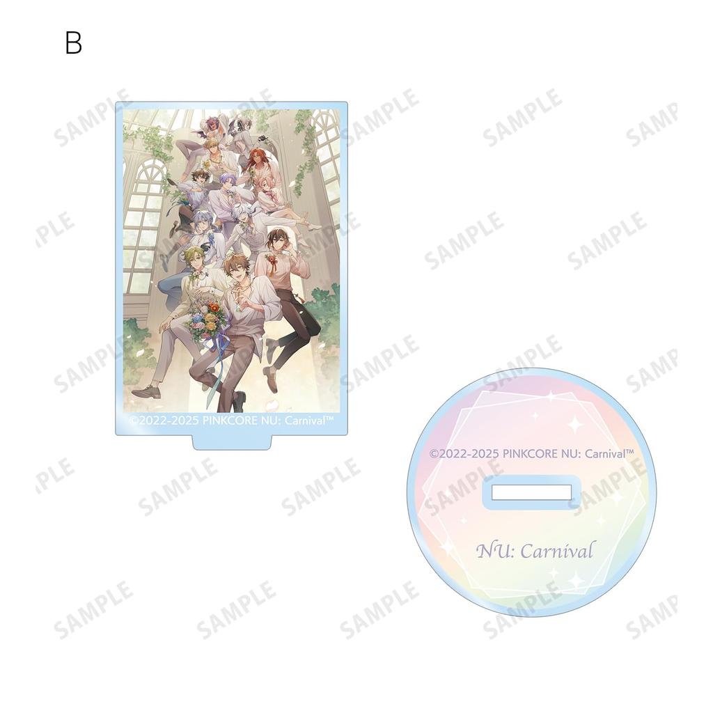 NU Carnival Trading Color Illustration Acrylic Stands of (Box 10)