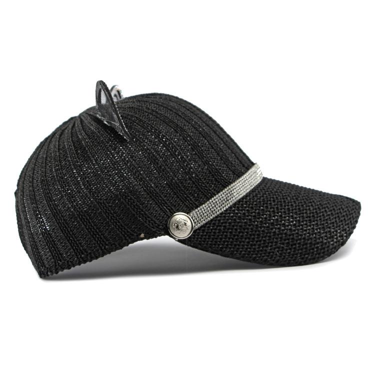 Cute Cat Ears Baseball Cap Outdoor Summer Girl