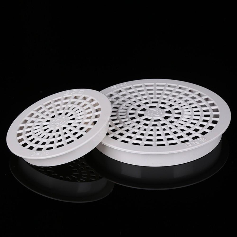 Outdoor Plastic Roof Floor Drain Round Anti-blocking Rain Pipe Cap Gutter Protection Filter Drainage Plumbing Fitting