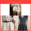Böhmischer Taillengürtel Ethnischer Stil Vintage Schmetterling Metallaccessoire Für Kleid Oder Rock