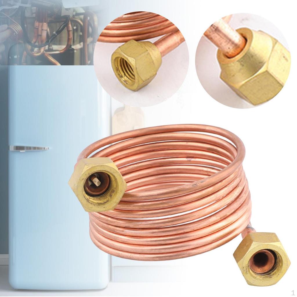 Air Conditioner Refrigerator Tube Copper Capillary DIY Compact Coil Tubes for