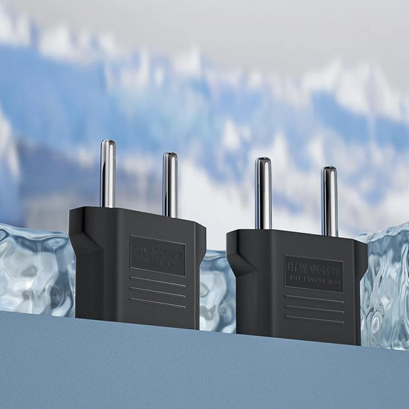 Adapter Type C Plug Electrical Sockets AC Outlet Plug To US USA Plug Socket Travel Charger Converter