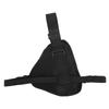 10.2x6.69inches Walkie Talkie Portable Vest Chest Bag Pouch Black with Adjustable Strap